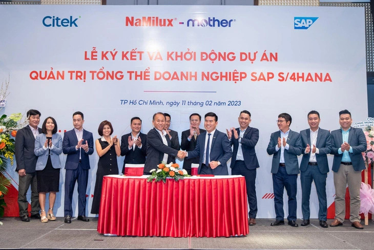 NaMilux and Citek Kick-off SAP S/4HANA ERP transformation project