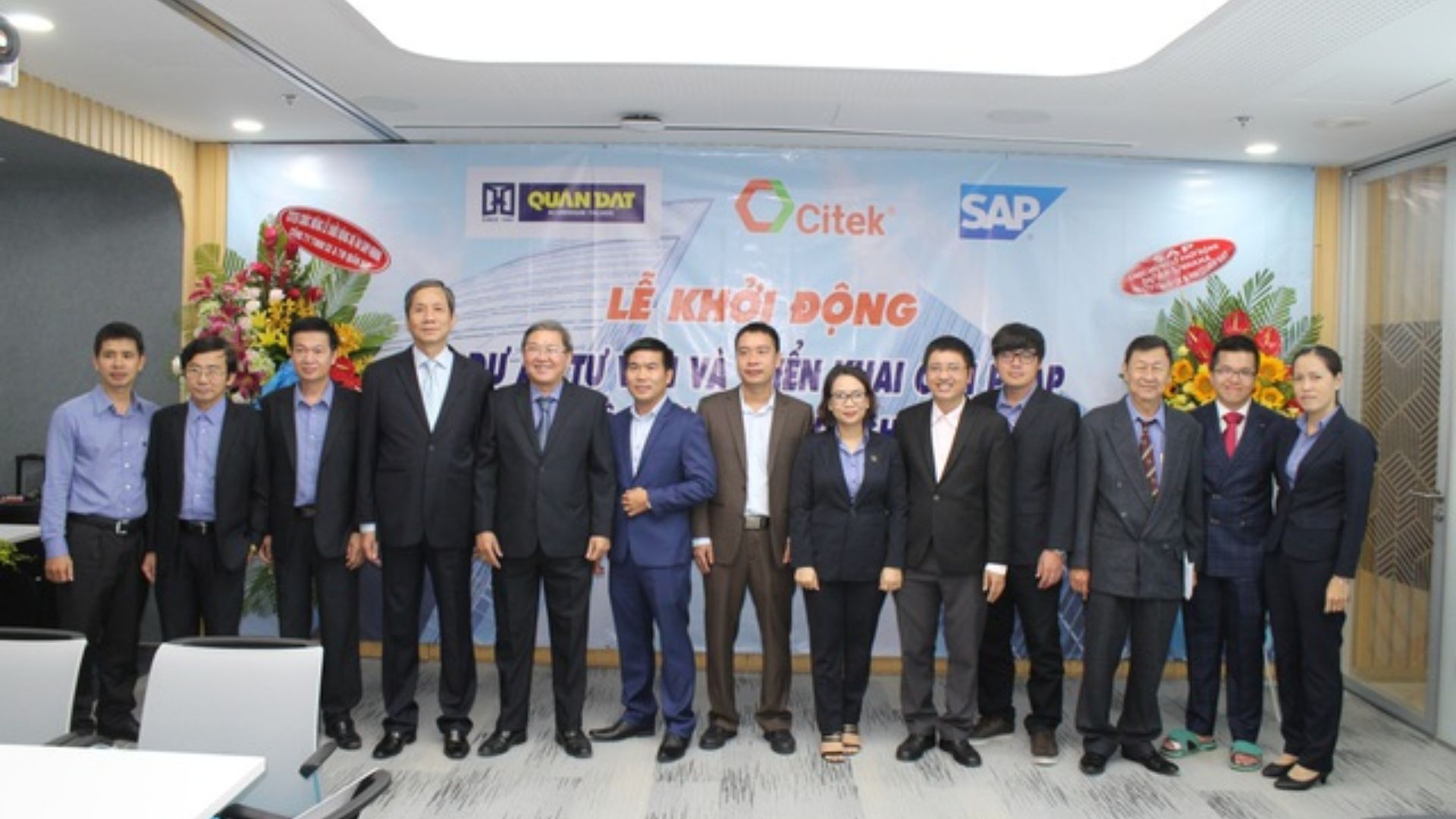 Quan Dat and Citek kick off SAP S/4HANA enterprise resource planning project
