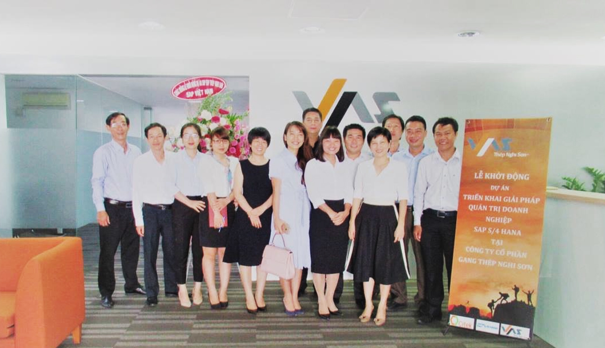 Công ty Cố phần Gang Thép Nghi Sơn (NIS) chính thức khởi động dự án triển khai giải pháp quản trị doanh nghiệp SAP S/4HANA