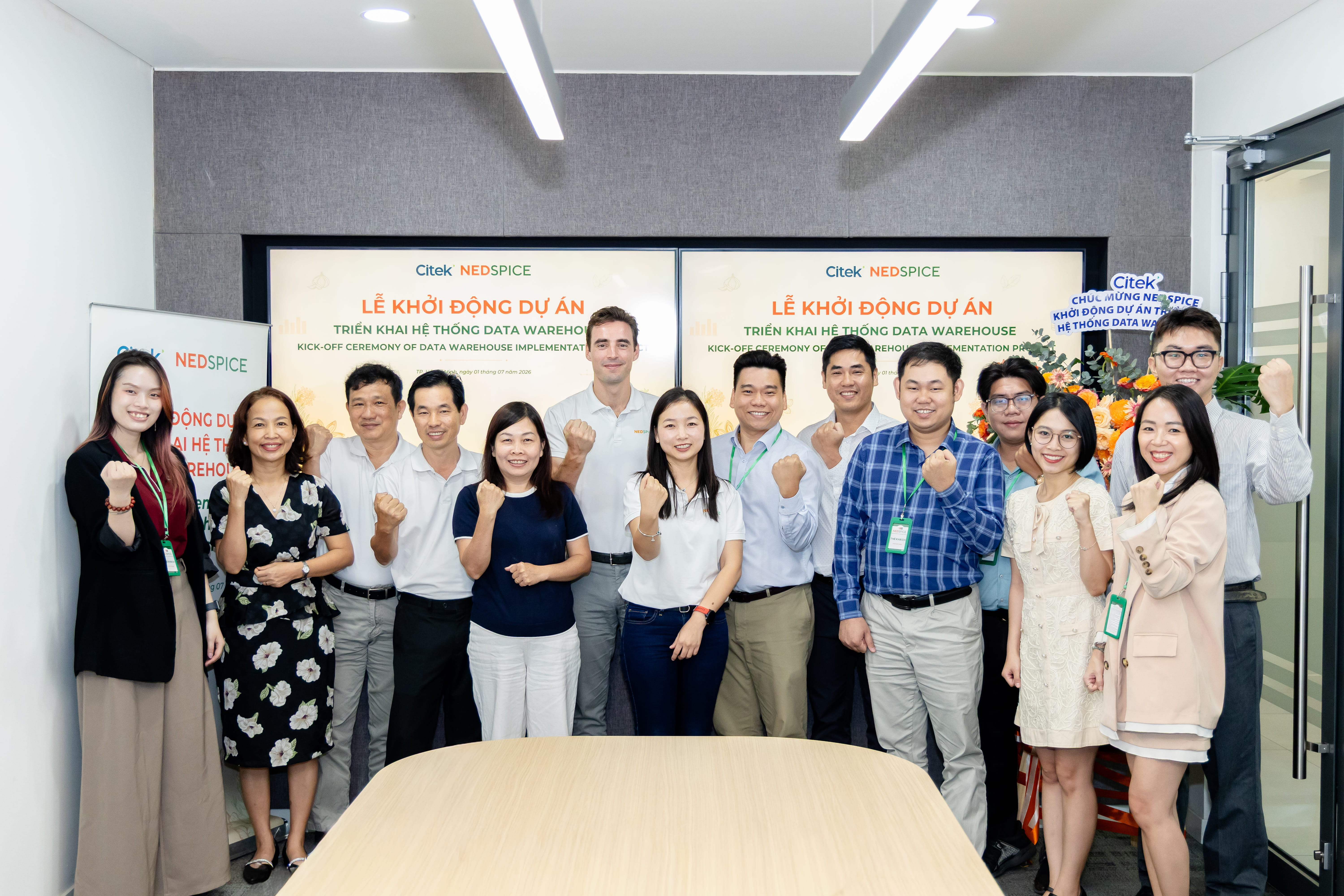 Nedspice Việt Nam hợp tác cùng Citek triển khai hệ thống Data Warehouse và báo cáo quản trị tích hợp AI